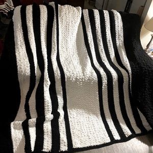 Crocheted king afghan